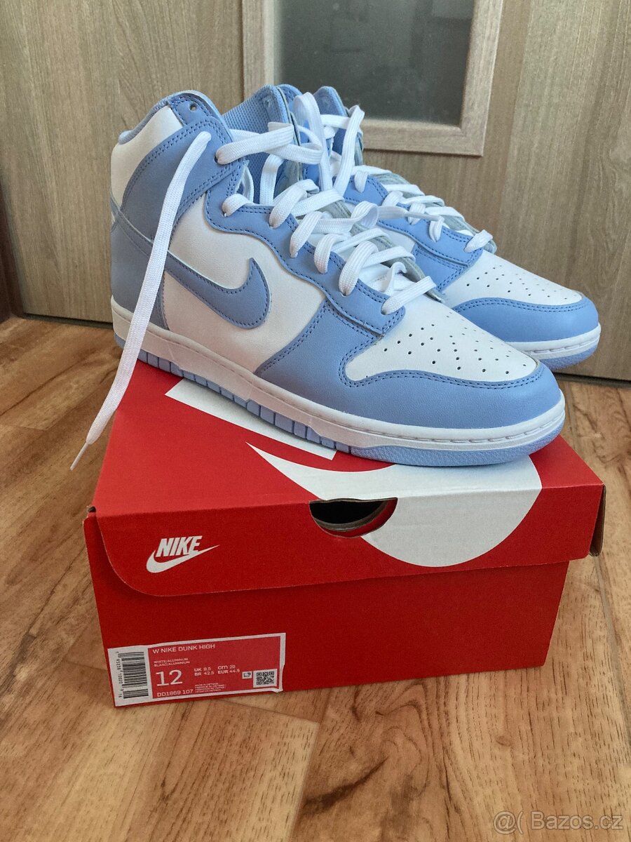 Nike Dunk High Aluminum Blue vel 44,5