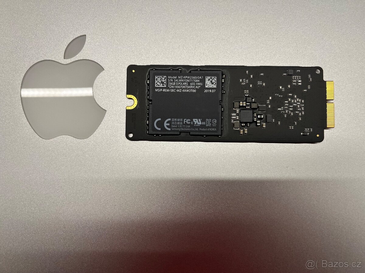 Apple NVME SSD 256GB SSPOLARIS