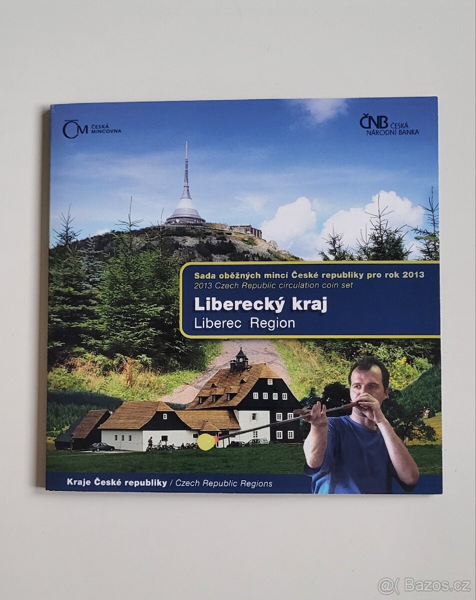 Sada oběžných mincí 2013 ČR - Liberecký kraj