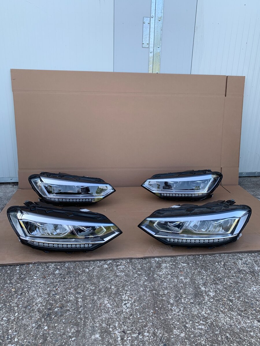 led svetla normal i Full LED  vw touran 15- prave leve