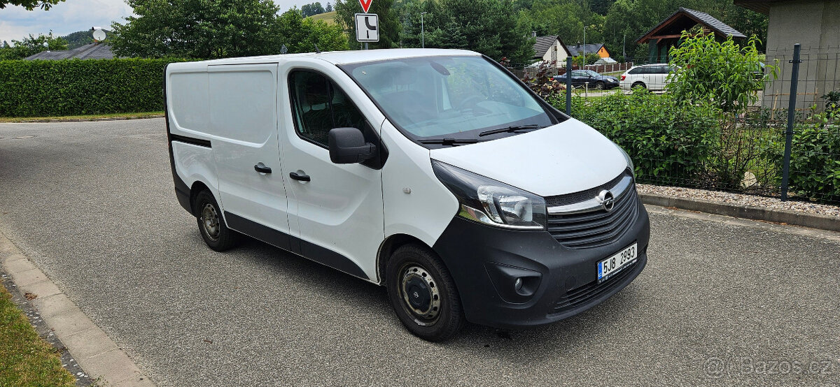 Opel Vivaro 1.6 CDTi 95k - odpočet DPH