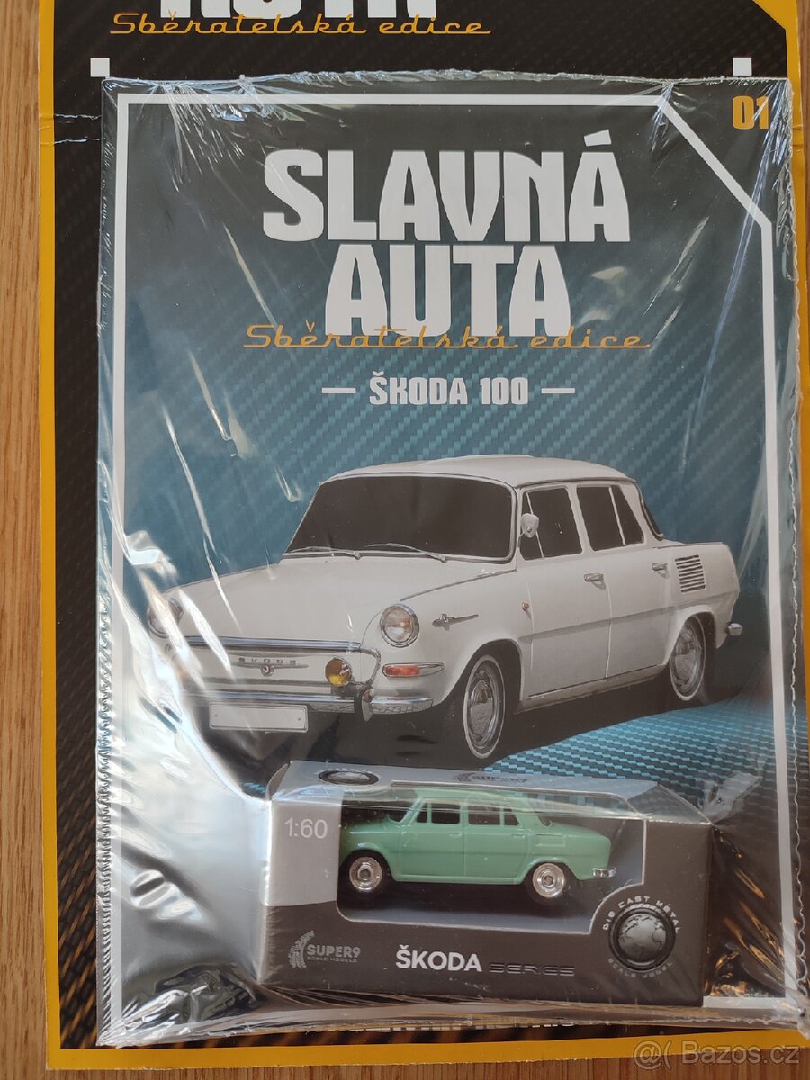 Škoda 100L - sběratelský model - slavná auta