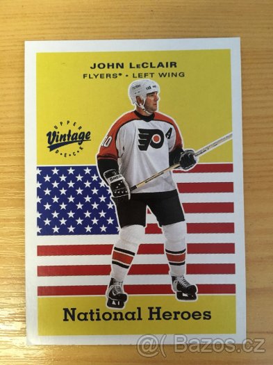 Hokejová karta 2000/2001 UPPER DECK John LeClair