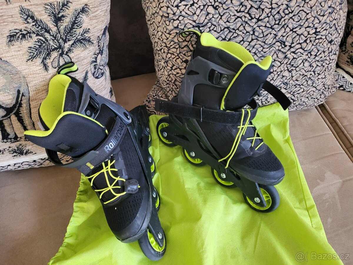 KOLEČKOVÉ BRUSLE ROLLERBLADE, VEL.40,5