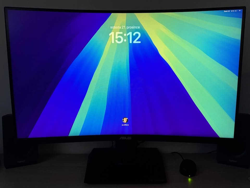 Prohnutý 2K monitor 31,5" ASUS TUF Gaming VG32VQR se zárukou