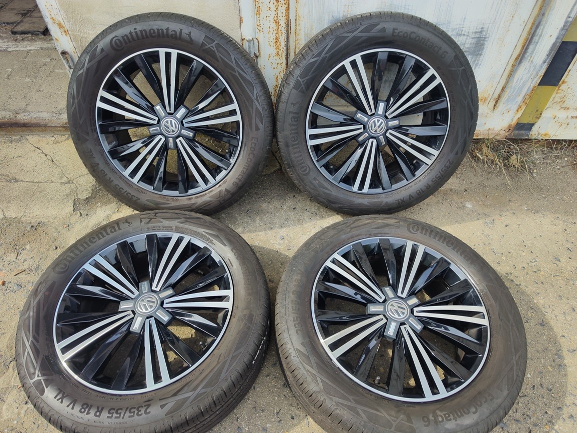 18"letní alu sada Nizza 5x112 origo Tiguan 2 Kodiaq 235/55