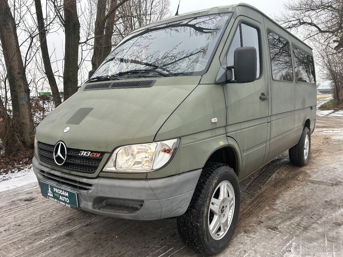 Mercedes-Benz Sprinter, 2.2CDi 4x4 BUS 8+1 odp.DPH