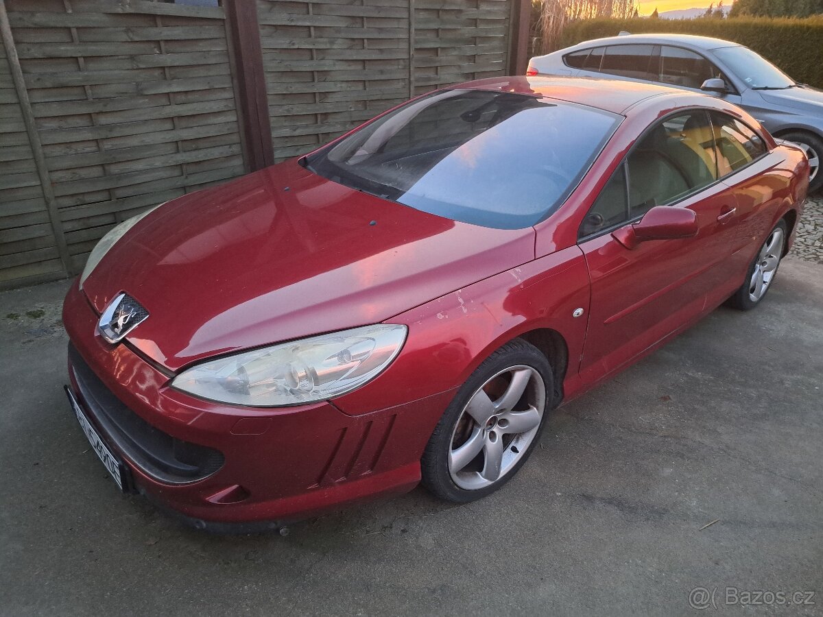 Peugeot 407 coupe   2.3 benzin +plyn