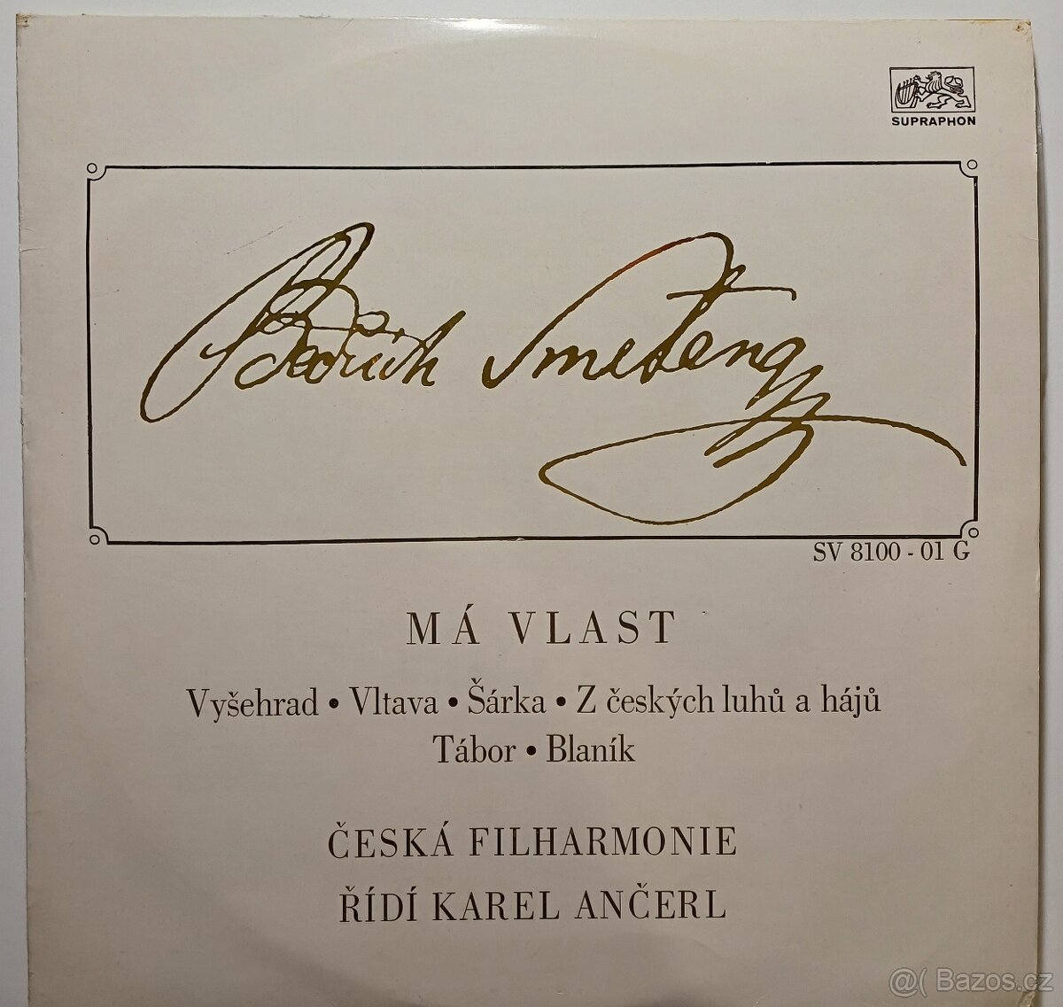 Gramofonová deska-Bedřich Smetana-Má vlast