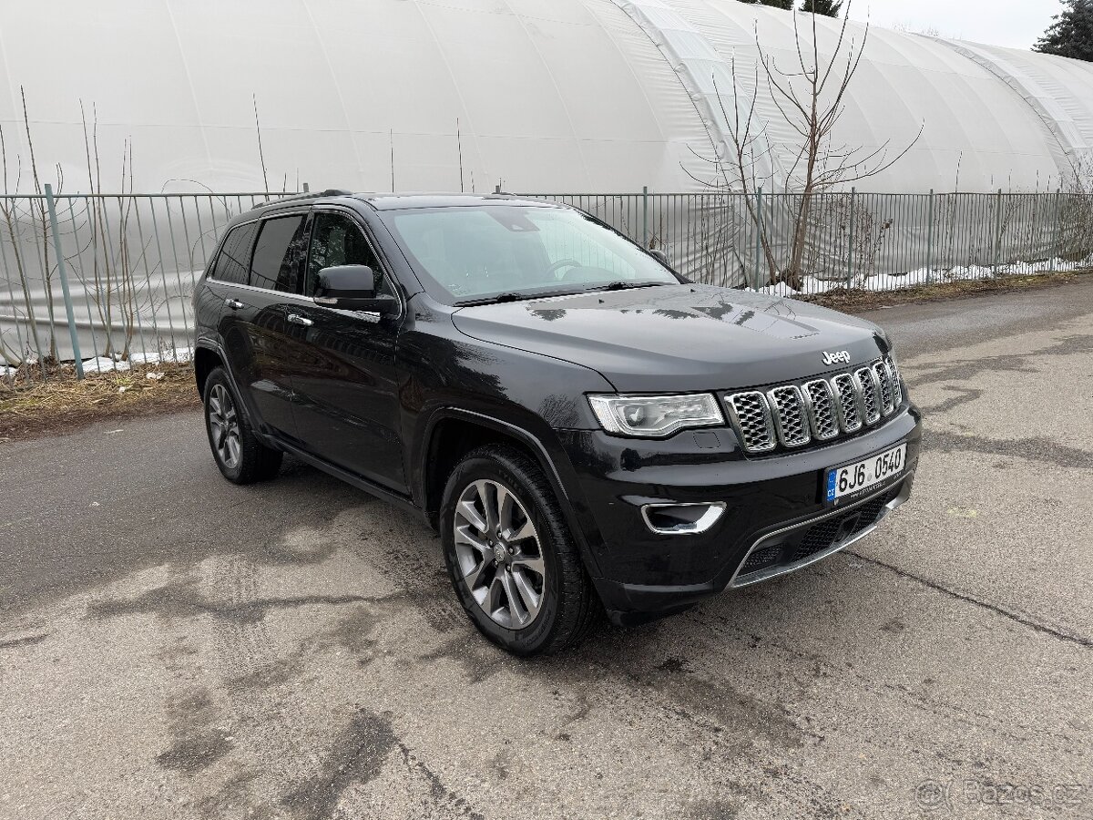 Jeep Grand Cherokee 3,0CRDi 184KW, ČR, 4X4, OVERLAND, TAŽNÉ