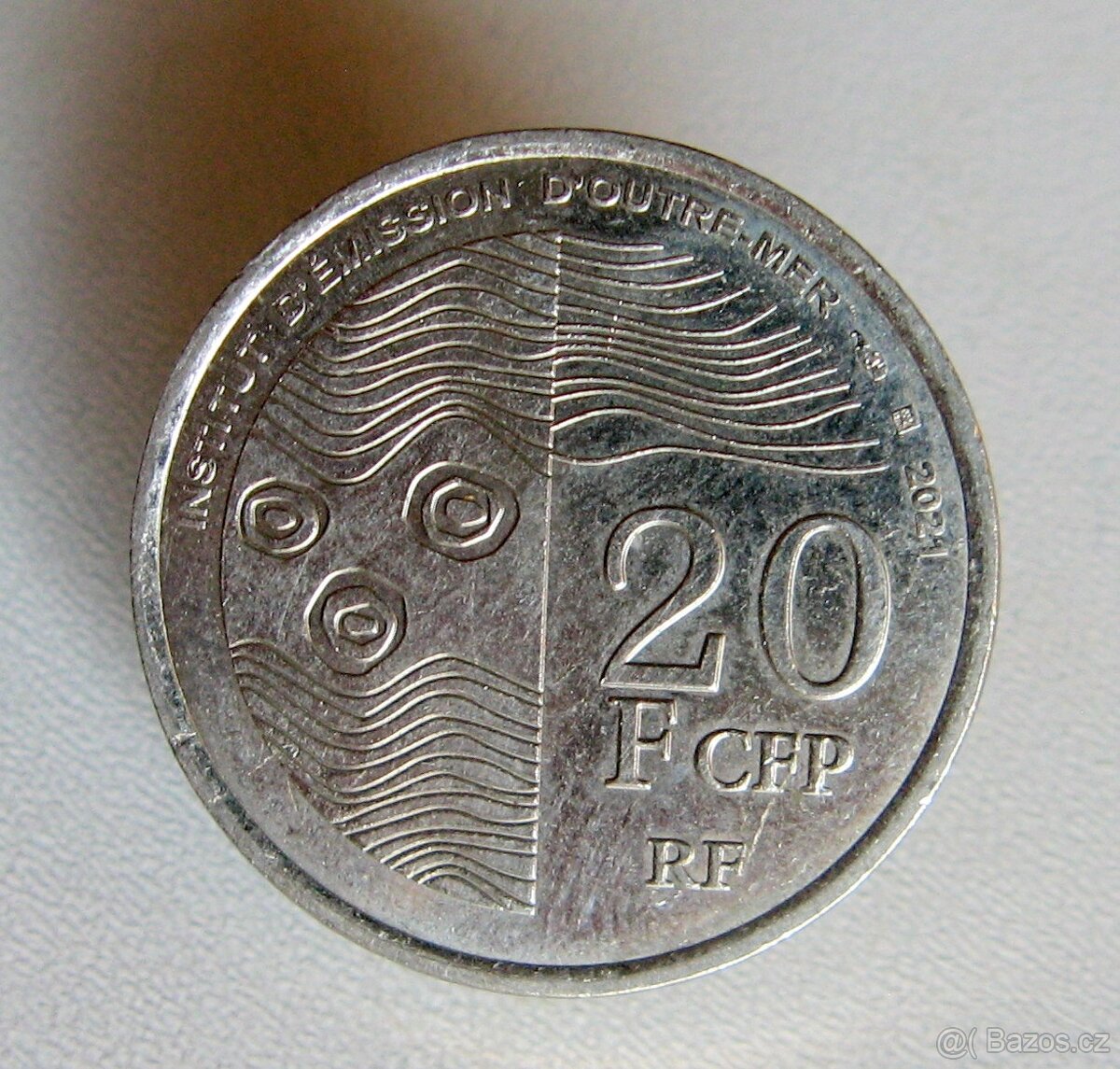 20 polynéských franků