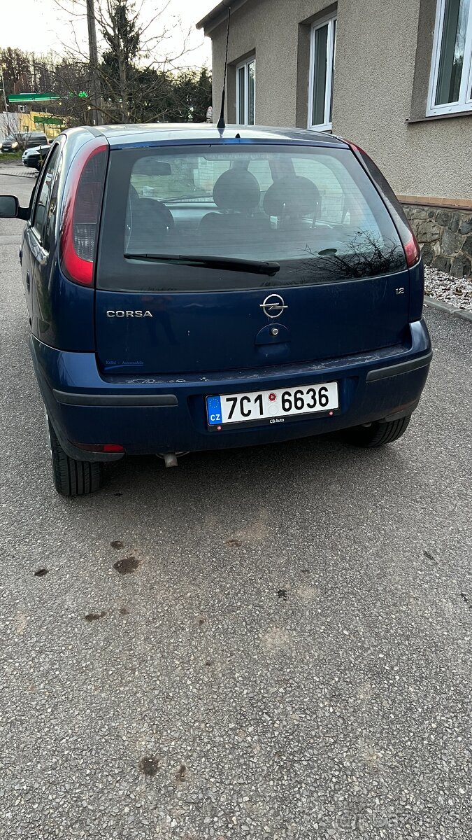 Prodám Opel Corsa 1.2i, 55kW, benzín