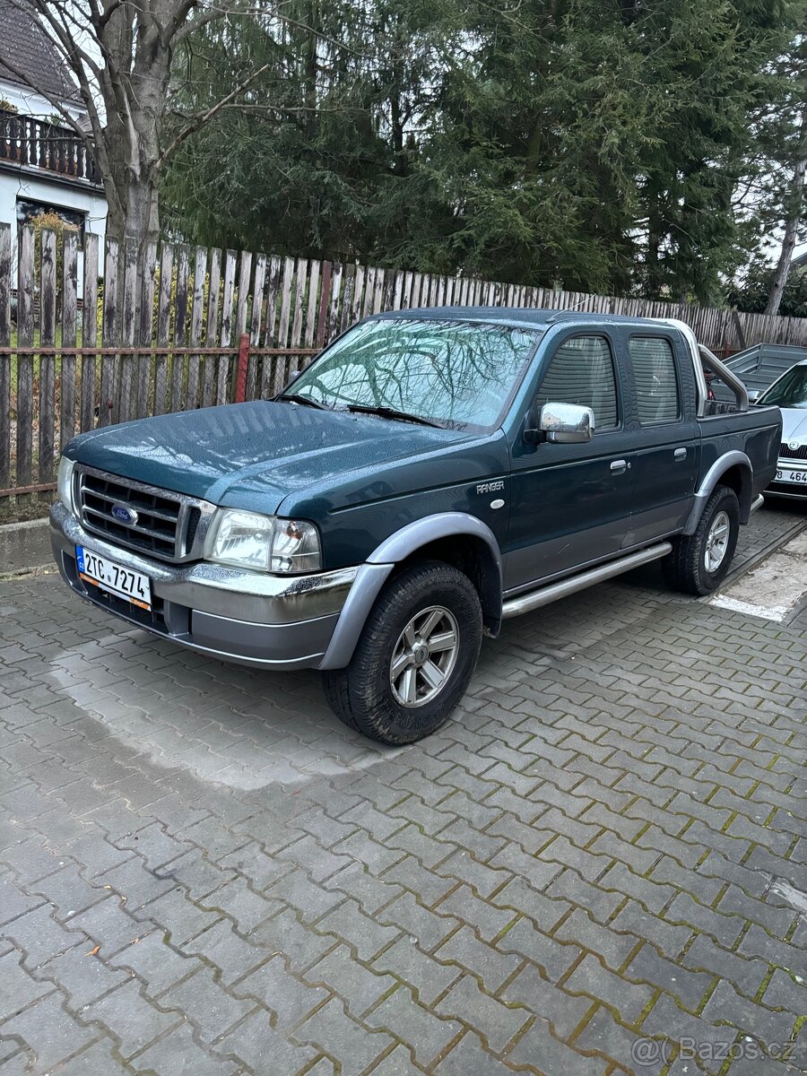 Ford Ranger 2.5TD, tažné 3,5t, naviják na korbě