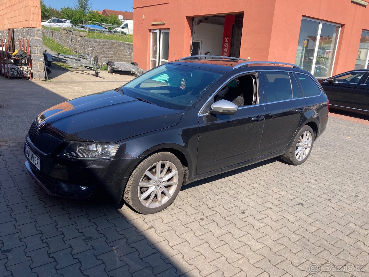 Octavia 3 1.6 tdi dsg  černá lf9r