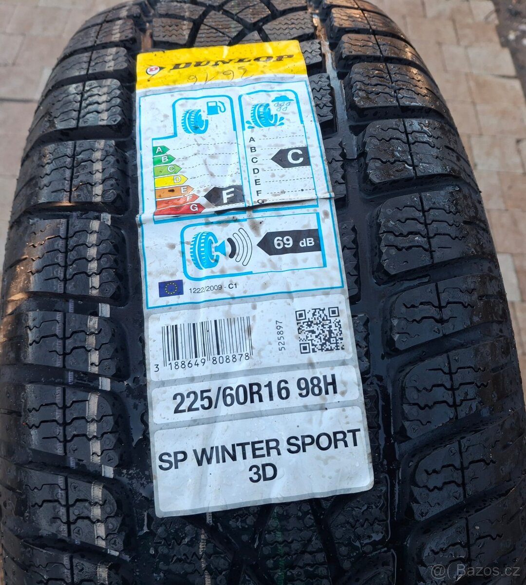 225/60r16 98h zimní pneu dunlop