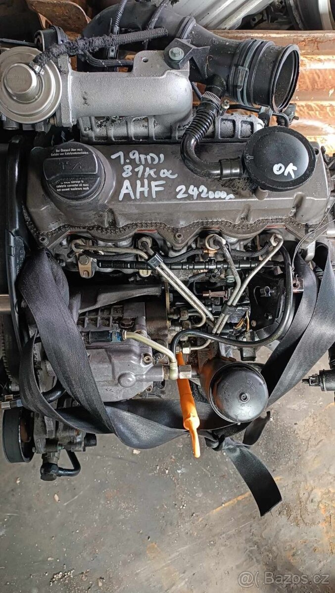 motor 1.9tdi 81kW AHF