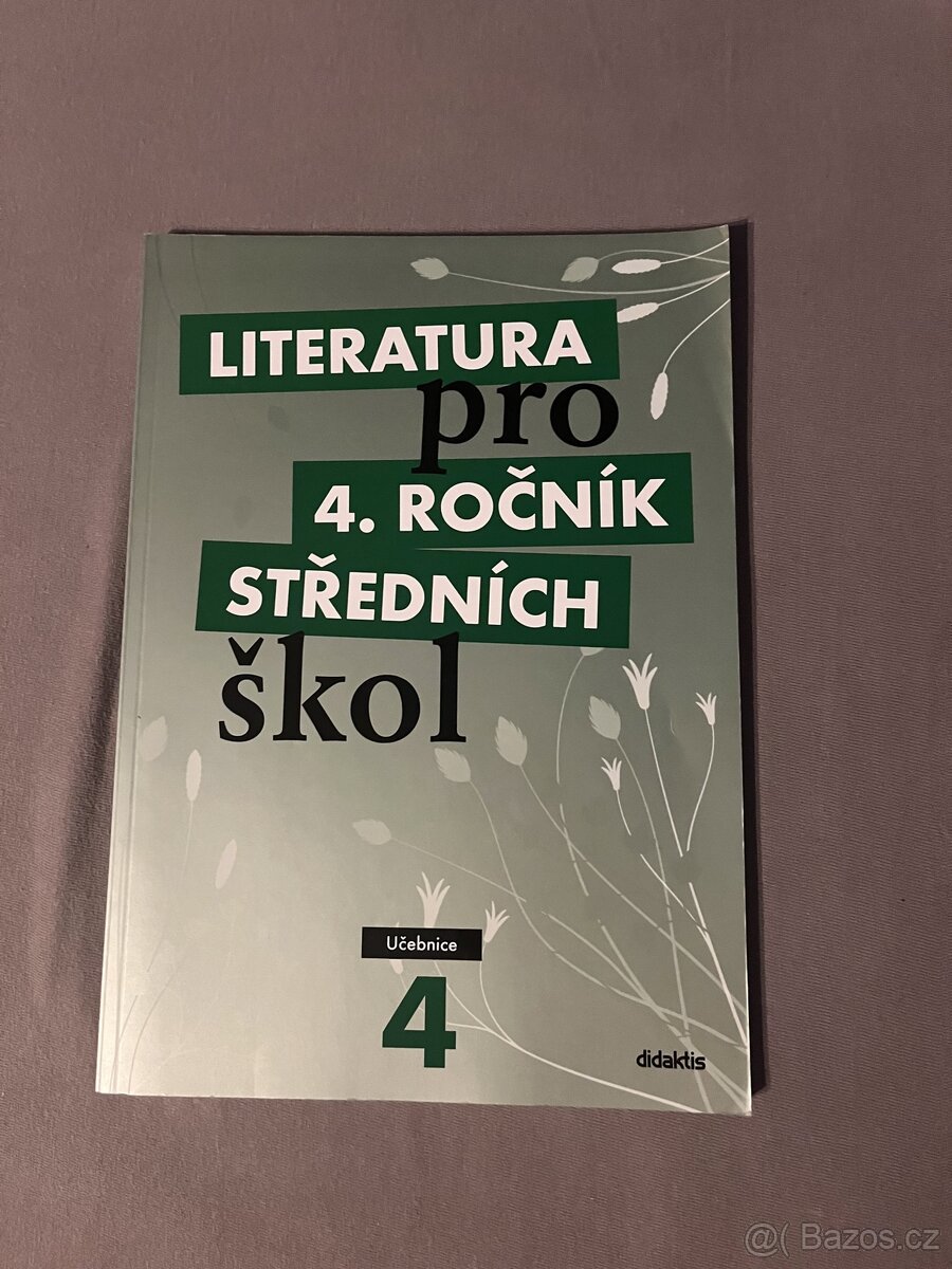 Literatura pro 4. ročník SŠ - učebnice