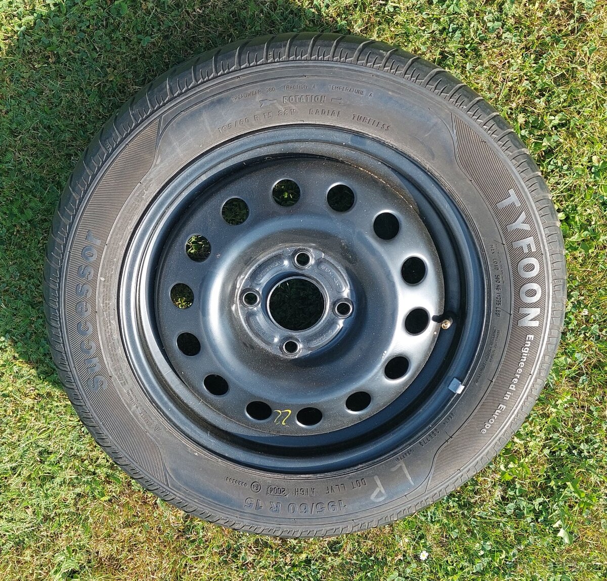 Rezervní kolo 195/60 R15; 4x108mm