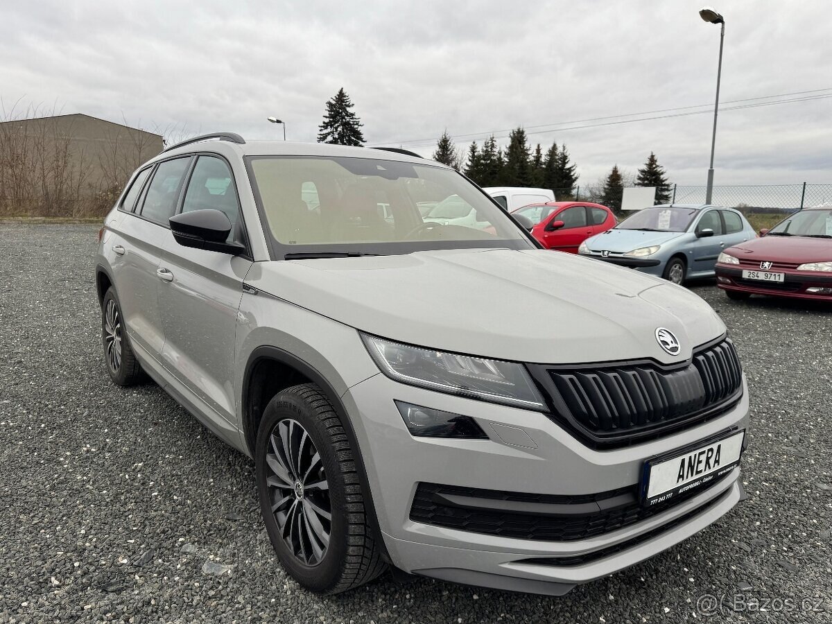 Škoda Kodiaq  Sportline 2.0 TSi, DSG, 4X4 2.Majitel