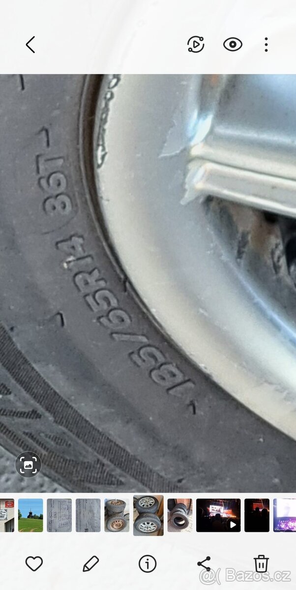 Letní pneu 185/65 R14 86T