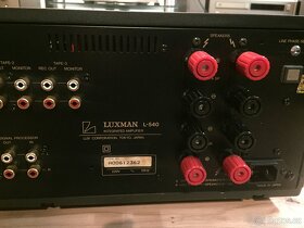 integrovaný zesilovač LUXMAN L-540 - 10