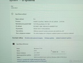 Lenovo P52,i7 8850H, 32gb ddr4, 4gb gpu p2000, 256gb ssd - 10