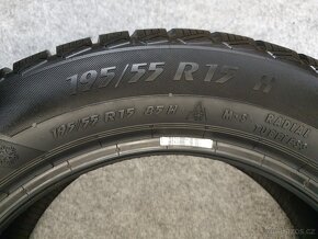 4x TÉMĚŘ NOVÉ 195/55 R15 Zimní pneu Matador Nordicca - 10