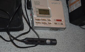 MINIDISC minidisk recorder SONY MZ-R90,DO,přísluš.,adapter - 10