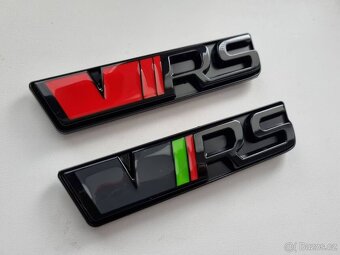 SKODA VRS LOGO RS NAPIS - 10