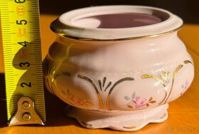 Souprava krásného růžového porcelánu, celkem 5ks - 10