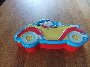 PLECHOVÁ ZNAČKOVÁ KRABIČKA OD BONBONU NODDY CAR FRANCIE - 10