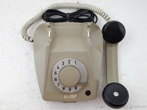 Retro telefon Tesla Bs10 1975 ČSSR - 10