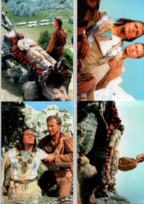 WINNETOU NEMECKE FILMOVE POHLADNICE B - 10