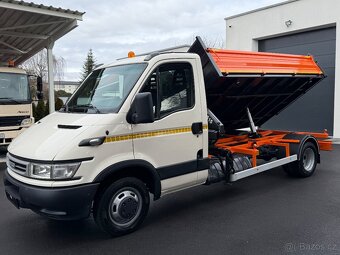 IVECO DAILY TŘÍSTRANNÝ SKLÁPĚČ + HYDRAULICKÁ RUKA do 3,5t - 10