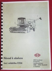 Kombajn E 517 katalog náhradních dílů - 10