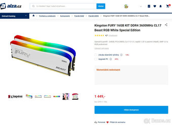 Základ PC ASUS STRIX B760G + i5-13600K + 32GB 3600Mhz RGB - 10