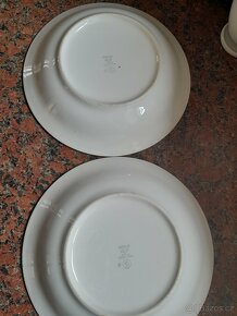 Retro porcelánové dětské talíře - 10