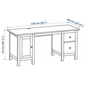 Psací stůl HEMNES IKEA - 10