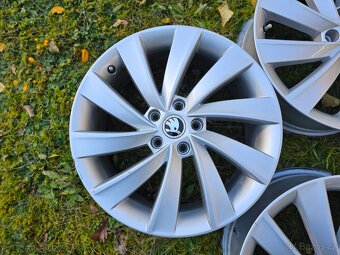 Sada originálních alu disků Škoda Turbine - 7,5Jx18" - 5x112 - 10