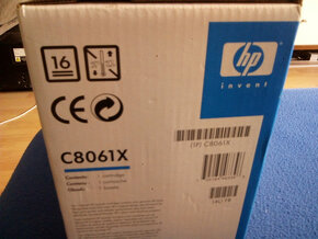 Toner originální černý HP 61X , HP C8061X - 10