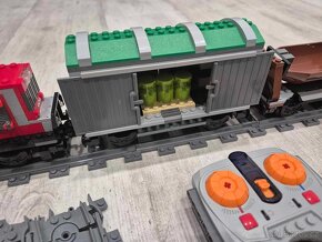 LEGO VLAK 3677 Red Cargo Train - 10