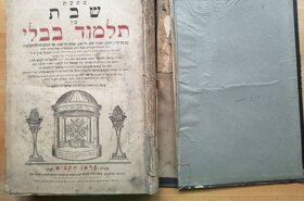 Židovský Talmud kniha v Hebrejštině 1831 - 10