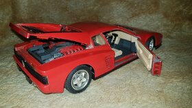 burago Ferrari Testarosa 1:18 model z roku 1984 - 10