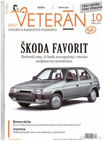 VETERÁN.SK 2017 - KOMPLETNÝ ROČNÍK - 10