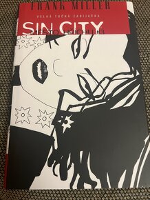 Prodám komiksové knihy Sin City 1, 2, 3, 5, 6, 7 - 10