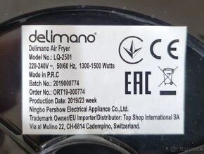 Delimano Air Fryer LQ-2501 - 10