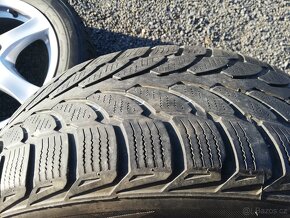 zimní alu kola Borbet 5x112,Škoda,VW,Seat,Audi, 205/55/16 - 10