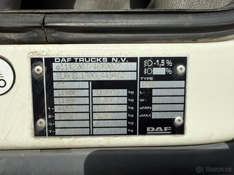 DAF LF 250 LA,rv 2016, 752tis km, euro 6, MEGA 3m,měchy - 10