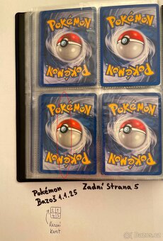 Kusové karty TCG Pokémon STARÉ 15-20LET (ORIGINÁL) - 10