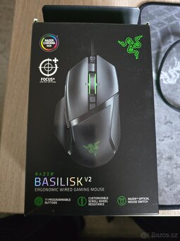 Razer Basilisk V2 + podložka TUF GAMING - 10